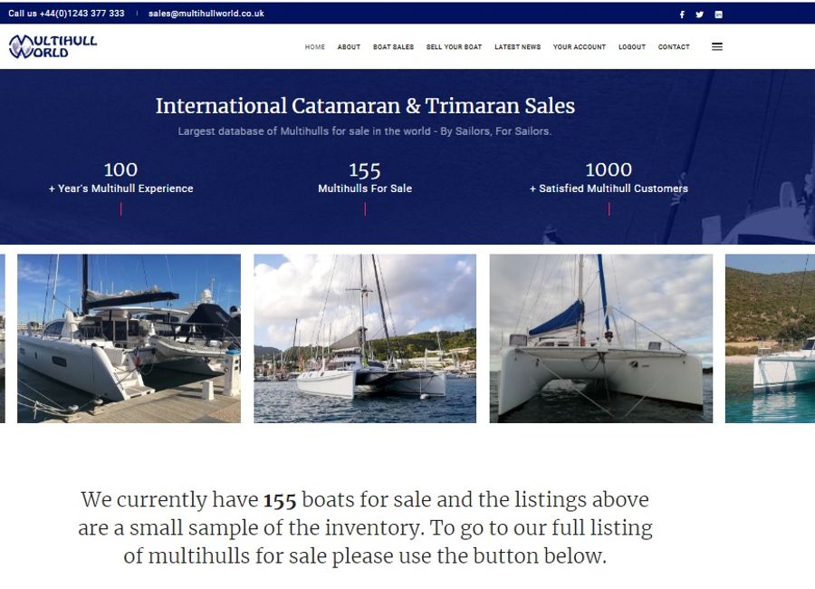 Multihull World launch new website