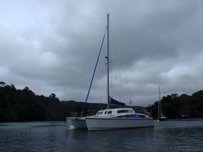 multihull sailboat