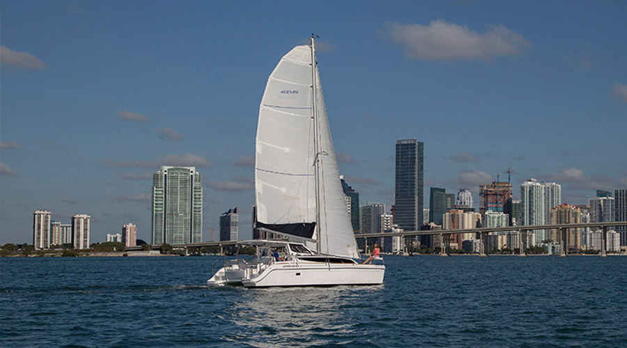 Gemini cruising catamaran